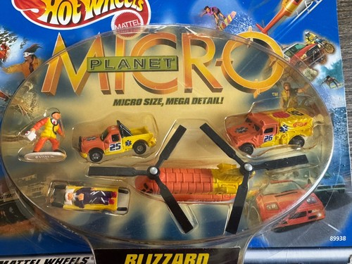 Hot Wheels Planet Micro Blizzard Recovery Team 89946 • 1999 • New Sealed - Picture 4 of 12