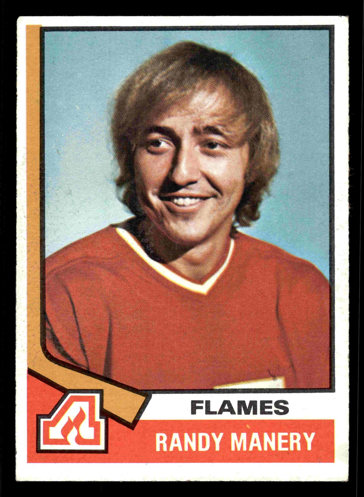 1974-75 Topps Randy Manery #86 - Atlanta Flames