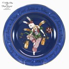 NEW Anthropologie 12 DAYS CHRISTMAS - 8 MAIDS MILKING Plate Phannapast 2024 MIB