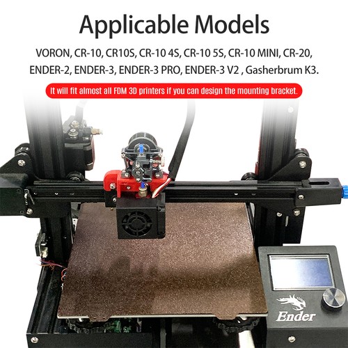 (with 36 Moons Motor)CNC All Metal Sherpa Mini Extruder With 36 Moons - Zdjęcie 5 z 9