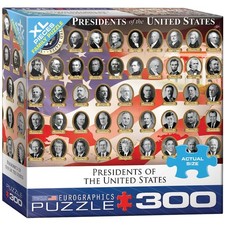 EuroGraphics US Presidents Jigsaw Puzzle (300-Piece)