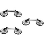 3 stücke Professionelle Doppelplatten Saugbecher Glasheber Großer starken