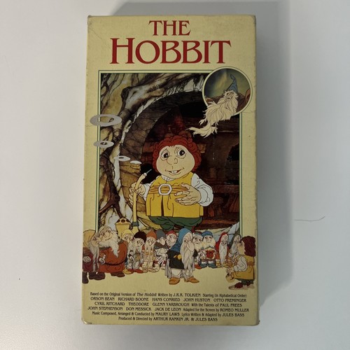 The Hobbit (1977) - VHS - Warner Home Video - Rankin/Bass - Animated Version - Picture 2 of 5