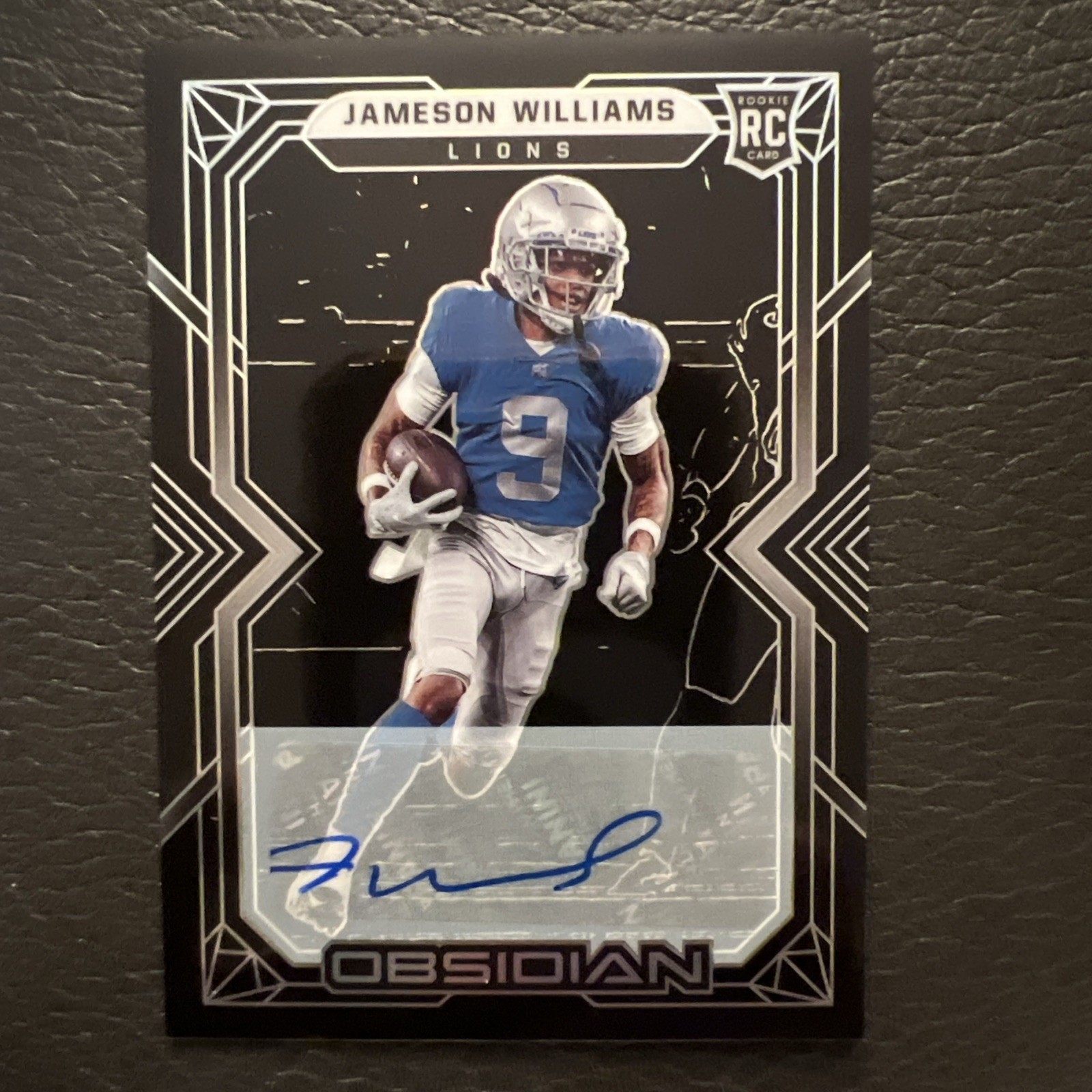 2022 Obsidian Jamo Jameson Williams RC Auto /199 Lions