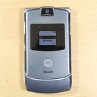 Vintage Motorola Razr V3 T-Mobile Gray Cell Phone Good #124