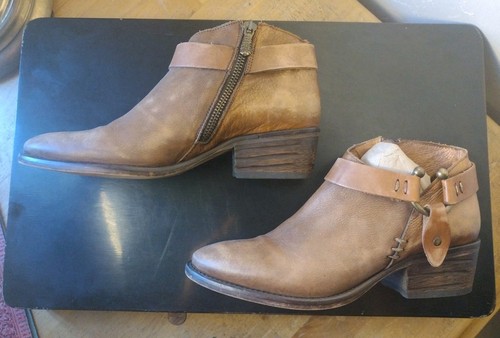 VERACRUZ Western Mujer Talla 36 (USW 5.5) Botines Hechos en España Cuero - Imagen 11 de 17