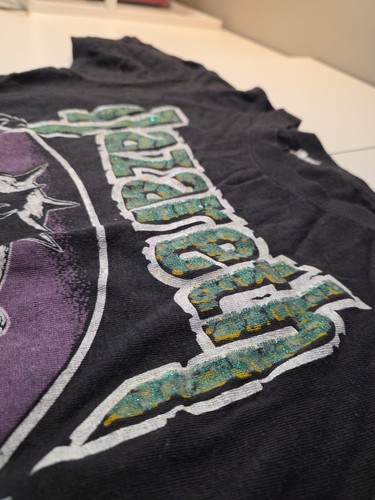 True Vintage 70's Band Tee Nazareth No MEAN CITY Tour T Shirt rat skull Rock - Picture 5 of 13