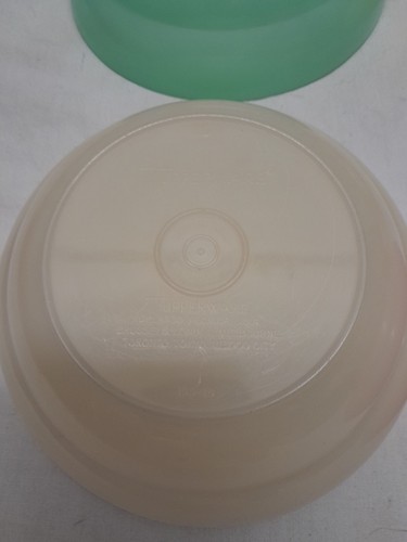 6 Vintage Tupperware cereal bowls Pastel 155 - Picture 10 of 10