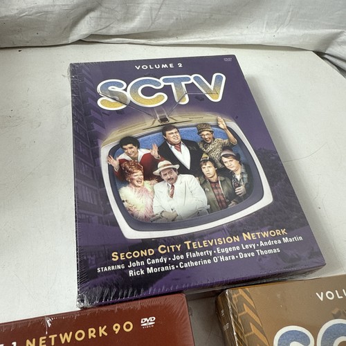 SCTV Volumes 1, 2, & 3 DVD Box Sets Complete Lot! Volume 3 SEALED! 1 & 2 Mint! - Afbeelding 4 van 8