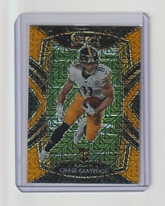 Chase Claypool RC 2020 Select Gold Prizm 02/10 #270 Steelers