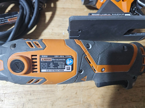 RIDGID JOBMAX CORDED MULTI TOOL R28602, R8223407, r8223404 bundle - Picture 6 of 10
