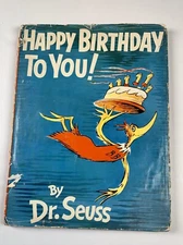 Happy Birthday To You Dr Seuss 1st HB/DJ 1959