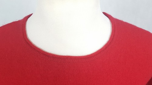 Red Merino Wool J.Jill Sweater Dress Long Sleeve - Rare New Without Tags - Picture 6 of 12