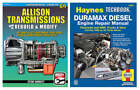 Duramax Diesel Engine Repair Manual Chevrolet Gmc Truck Allison Trans manualS