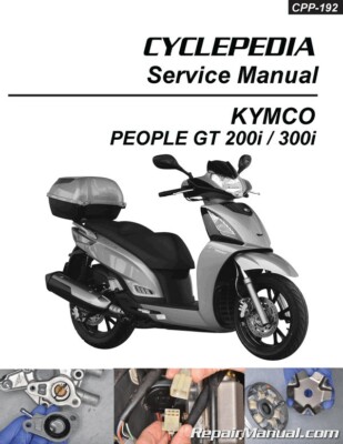 People Gti 300 Kymco People Gt Kymco People GT 200i 300i Printed
