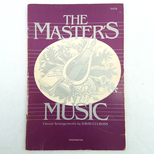 The Master's Music - Christian Song Book Singspiration by Culross 1982 Zondervan - Bild 1 von 7