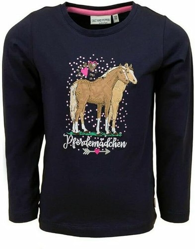 Salt and Pepper N5113896 Langarmshirt Shirt langarm Pferd Fohlen Horses Girl - Bild 3 von 3
