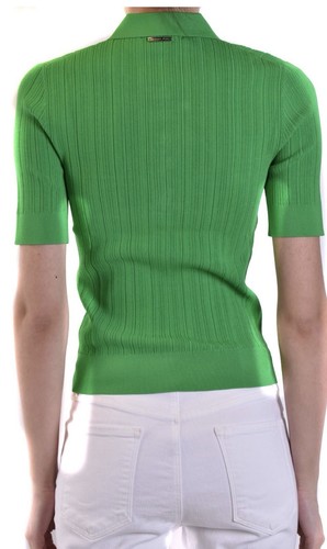 Michael Michael Kors Green Buttoned Polo Top L - Foto 7 di 24