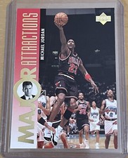 1995-96 Upper Deck #339 Michael Jordan Basketball Card Chicago Bulls MJ HOF