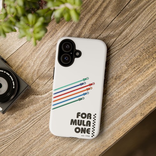 Funda resistente retro blanca para iPhone, Samsung Galaxy, Google Pixel, Formula Racing - Imagen 7 de 173