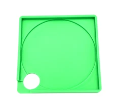 xTool F1 4-inch Round/Square Drink Coaster Jig, xTool Fiber Laser Jig Template