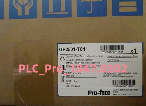 GP2501TC11 1PCS BRAND NEW PRO-FACE GP2501-TC11 TOUCH SCREEN HMI  FAST SHIP - Picture 1 of 4