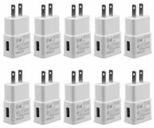 10x 2A US Plug USB Power Adapter AC Home Wall Charger For Samsung S7 S6 Edge 