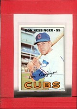 1967 Topps #419 Don Kessinger EX+ Excellent+ Cubs DP ID:62698
