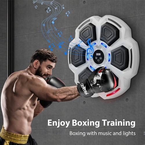 Smart Boxing Trainer Pad Music Punching Target for Home Workouts, LED & Sound - Picture 3 of 26