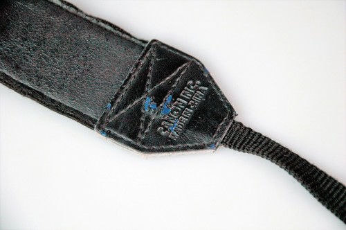 Canon EOS Neck Strap Camera Black Canvas - Picture 4 of 6