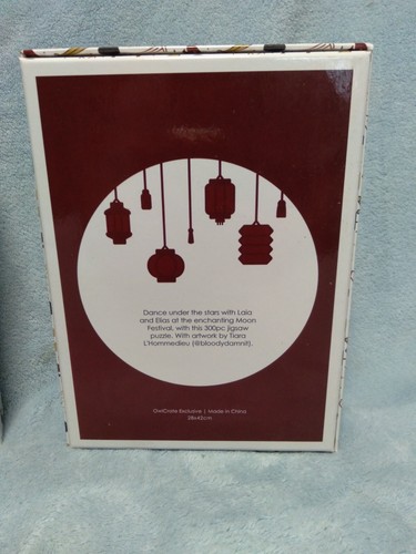 Owlcrate Exclusive Set of 2 Puzzles 300pc Moony Puzzle Elias & Laia Puzzle - Picture 4 of 7