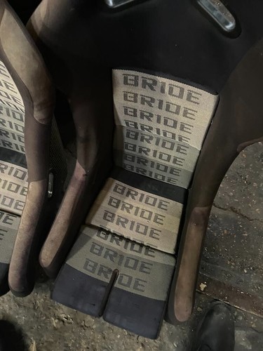 Bride Low Max Carbon Fixed Bucket Seat Pair Extra Small made with Kevlar - Picture 4 of 9