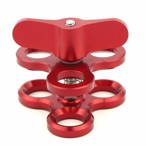 xt-xinte Aluminum CNC Camera Butterfly Triple Clamp Mount Adapter for Gopro 5 6 - Picture 6 of 13