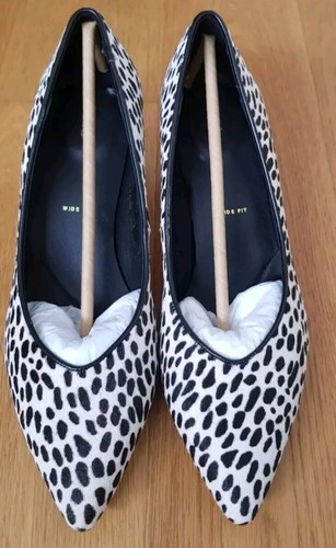 Clarks Laina55 Court2 ladies Animal Print Leather shoes size Uk 5.5 E EU 39 - Picture 6 of 6