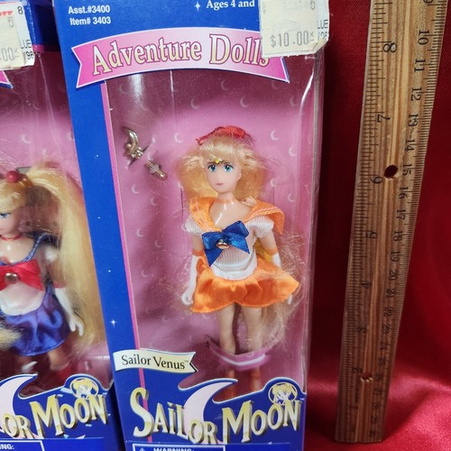 Muñecas Bandai Adventure 1995 - muñecas Sailor Moon y Sailor Venus - Imagen 3 de 9
