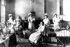 kvv-101 Hospital Ward, Nurses & Wheelchair, Wolverhampton. Photo