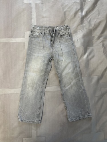 Gap Light Grey Washed Denim Straight Fit Jeans Size 5 - Picture 8 of 9
