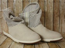 Emu Australia Numeralla Leather Casual Boot Womens Us 10 Mens Us 9 Natural