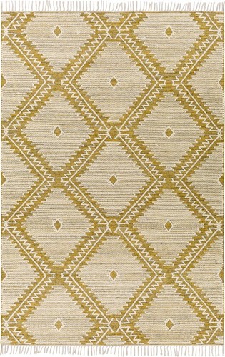 Surya Bedouin 2' x 3' Throw Area Rug Taupe And Black Finish BDO2311 NEW READ - Picture 1 of 3