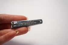 Vintage Tweezerman Nail Clipper Lightning Bolt Design Made in Korea