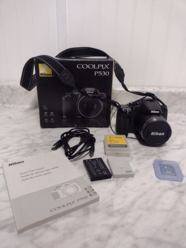 Nikon COOLPIX P530 16,1-MP-Digitalkamera schwarz *Ausgabe siehe Beschreibung* - Bild 1 von 9