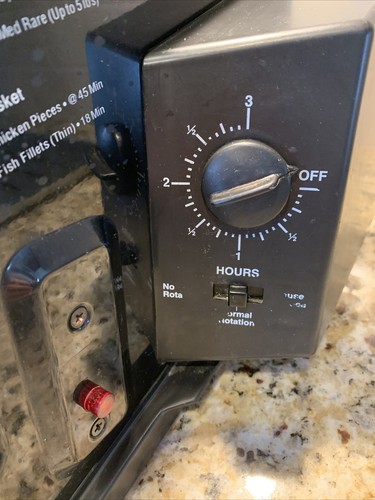 Ronco Showtime + kompakte Drehmaschine BBQ Elektroofen Modell 3000 - Edelstahl - Bild 9 von 12