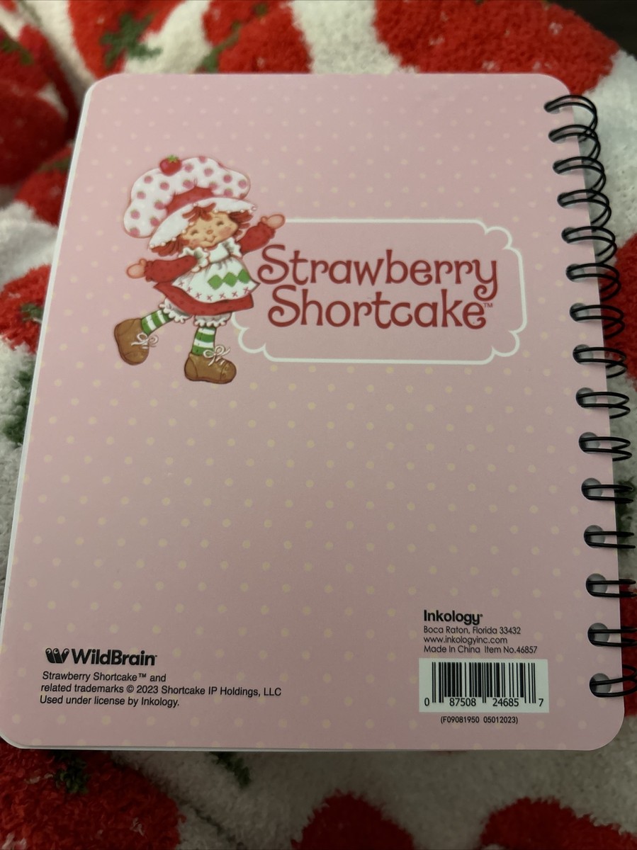 Vintage Strawberry Shortcake Style Notebook (2023) Pink 4