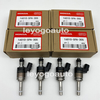 #ad 4PCS 16010 5PA 305 Fuel Injectors OEM For Honda Accord 2018 2020 CR V 2017 2020 $54.99