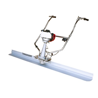 Power Screed Float 4 ft Blade Gas 1.8HP Honda Vibrating Concrete Finishing Tool