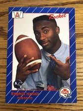 Raghib Ismail 1991 AW Sports Toronto Argonauts #68   *6170*