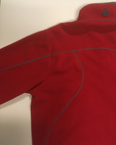 ANTIGUA 1/4 Cremallera Pullover Para Hombres Talla M Rojo Chaqueta Polar 1/4 Cremallera Bolsillo NJ DEVILS - Imagen 9 de 12