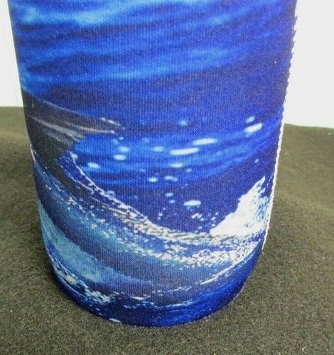 Enfriador aislador de cerveza refresco soporte lata BLUE MARLIN Fish Koozie (1) L10 - Imagen 4 de 5