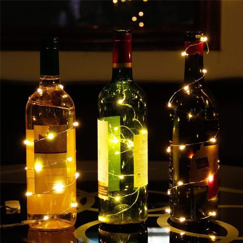 20/30/100 LED Battery Micro Rice Wire Copper String Lights Party white/rgb - Picture 5 of 22
