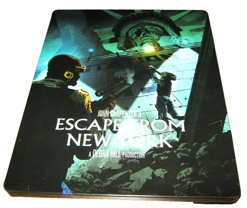 Escape From New York - 2 Disc - Near Mint - Blu-Ray - Steelbook Edition